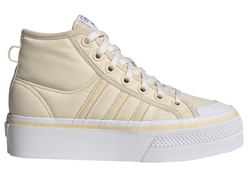 adidas Nizza Platform Mid Sand Strata White (GS) - IF7588 - US