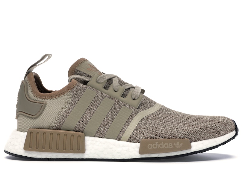 Gold and store white nmd