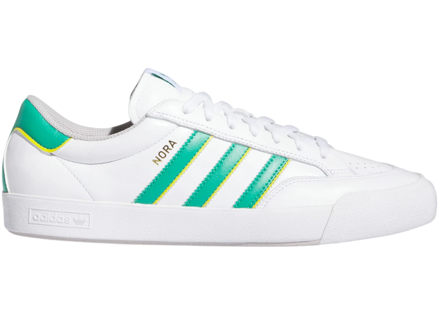 adidas Nora Cloud White Court Green Yellow Men's IF2069 US