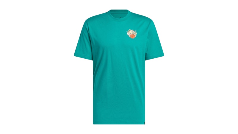 adidas Nothing But Net Graphic Tee Pure Teal