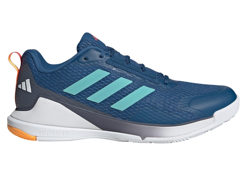 adidas Novaflight 2 Indoor Dusky Petrol Flash Aqua - JR9556