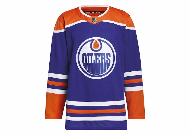 adidas Oilers Home Authentic Jersey Royal Blue Men s SS24 GB