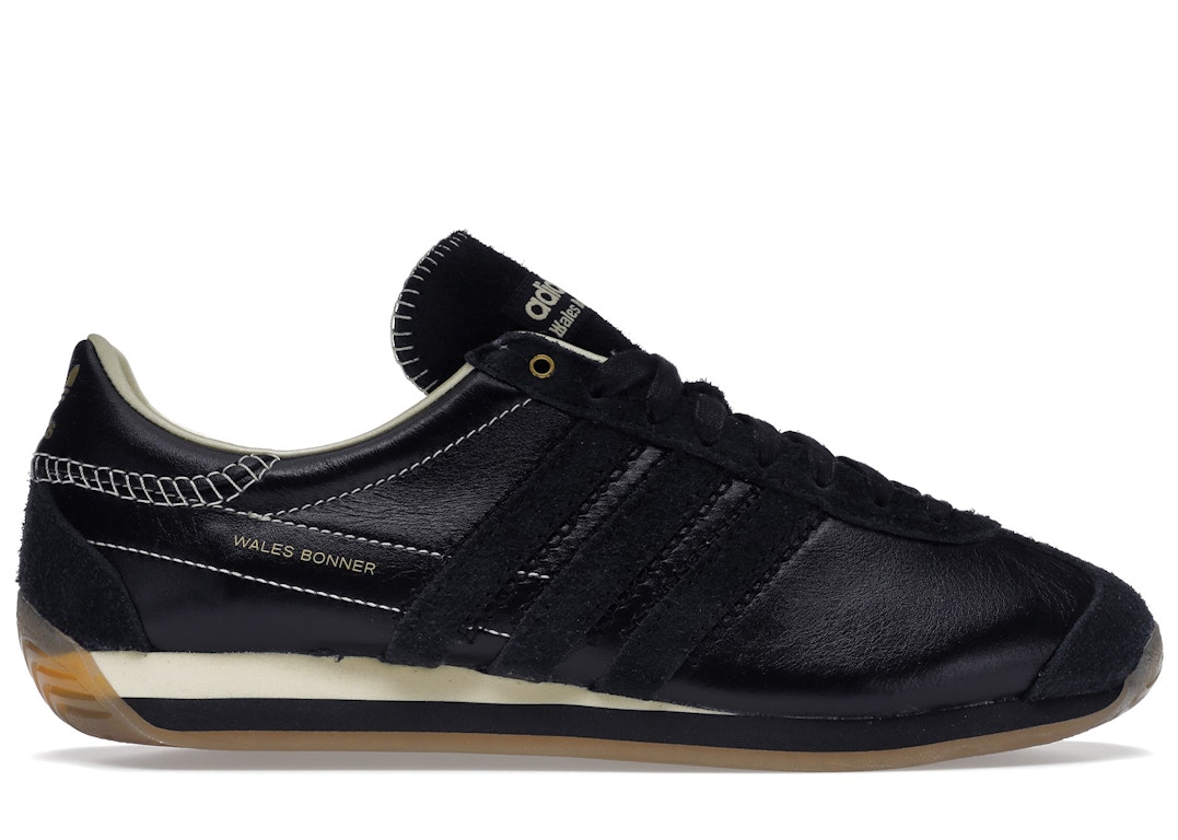 Pre-owned Adidas Originals Country Wales Bonner Black In Core Black/core Black/easy Yellow