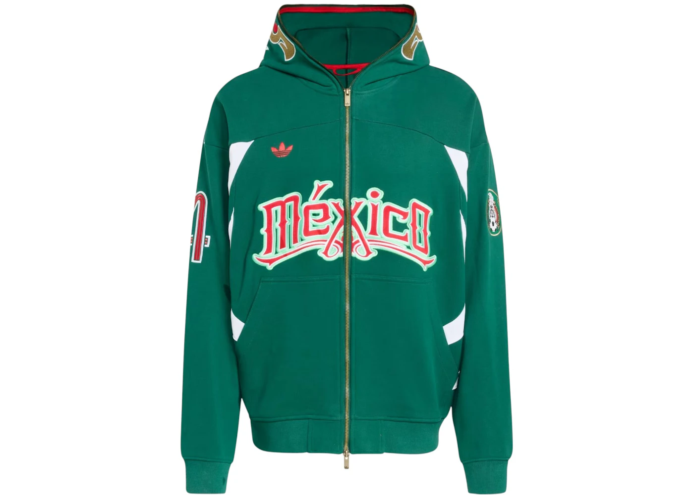 adidas Originals FIFA World Cup 26 Mexico Hoodie Collegiate Green