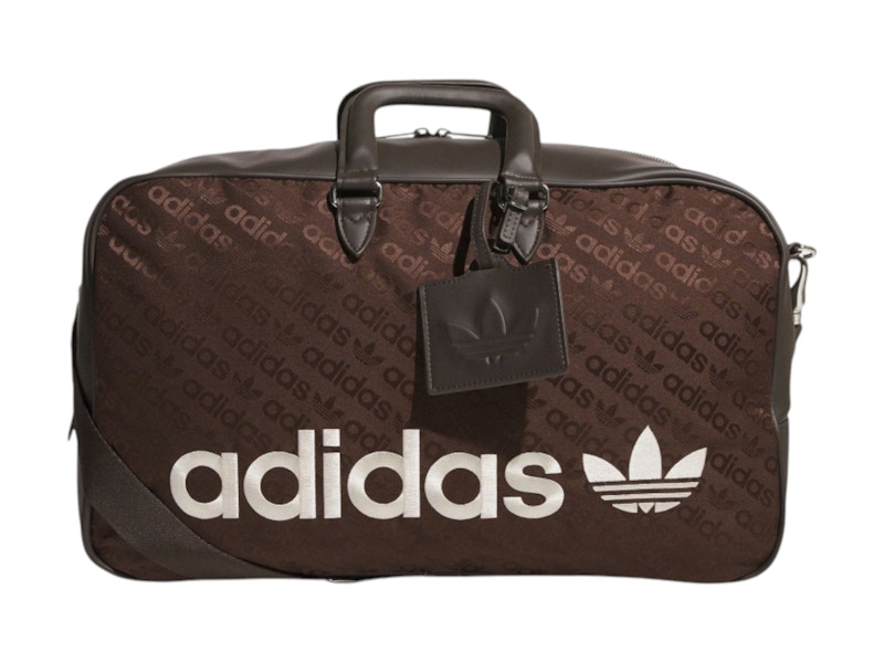 Adidas Golf☆3S BOSTON BAG adidas Originals Golf Monogram Boston Bag Dark Brown/Better