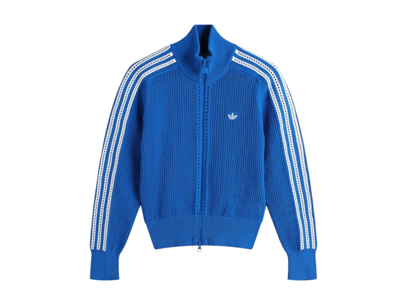 ☆【ADIDAS】☆W PRM CROCHET TRACK TOP & SHORTS☆ adidas Women's Originals Premium Crochet Track Top | ShopSimon