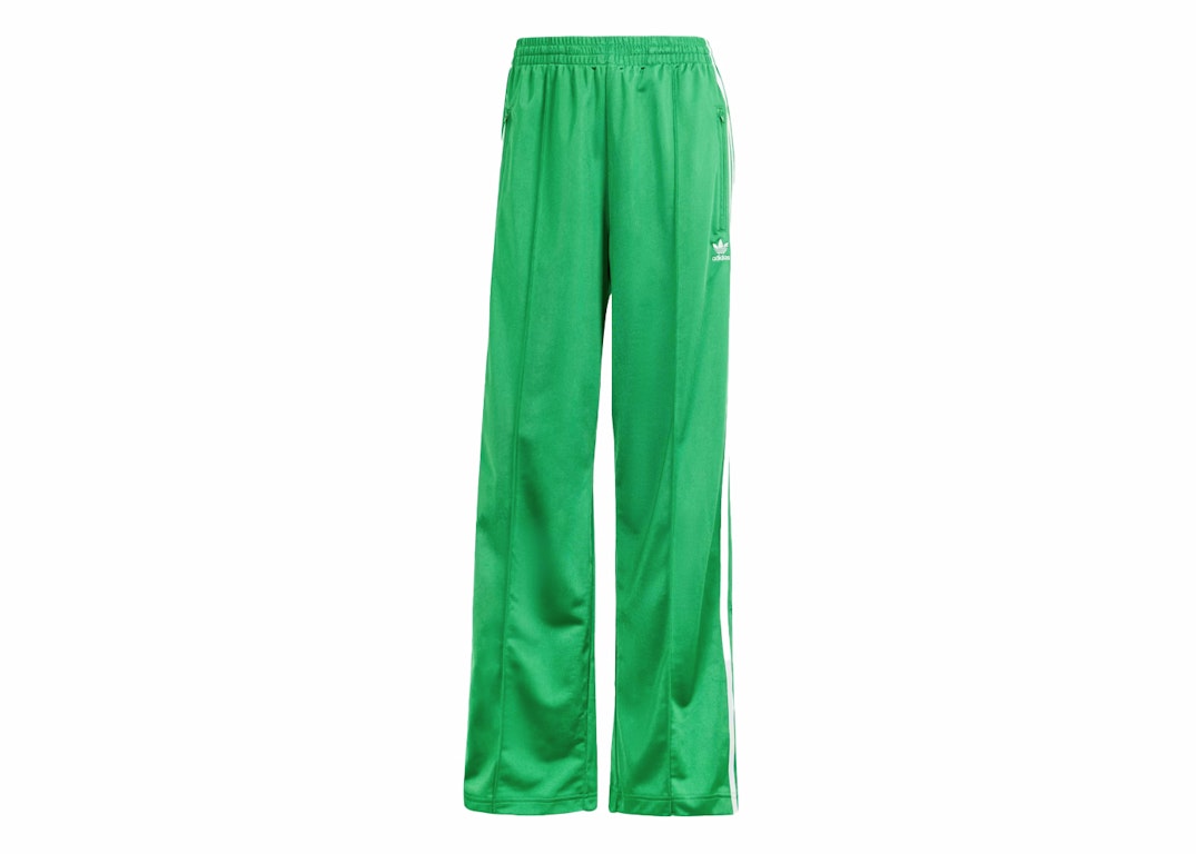 Pre-owned Adidas Originals Women's Firebird Loose Track Pants Green