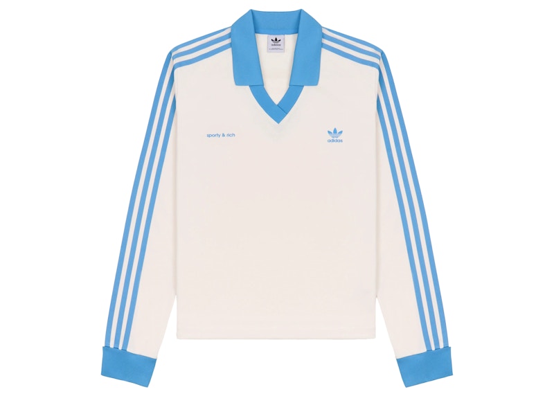 Blue adidas soccer outlet jersey