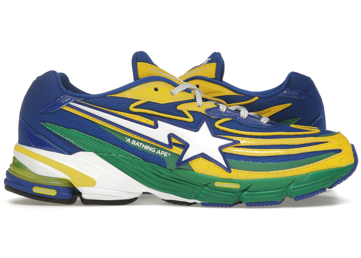 adidas Orketro Bape Yellow Blue Green Men's JQ2398 US