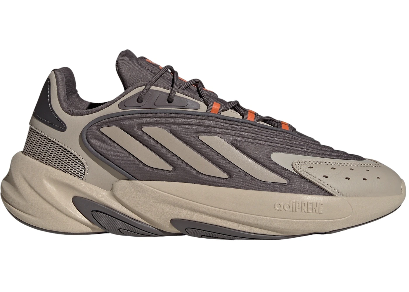adidas Ozelia Charcoal Wonder Beige Orange Men's - IF8670 - US adidas Ozelia Charcoal Wonder Beige Orange Men's - IF8670 - US