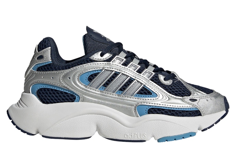 nielium adidas Ozmillen Night Indigo Silver Metallic Light Blue (GS