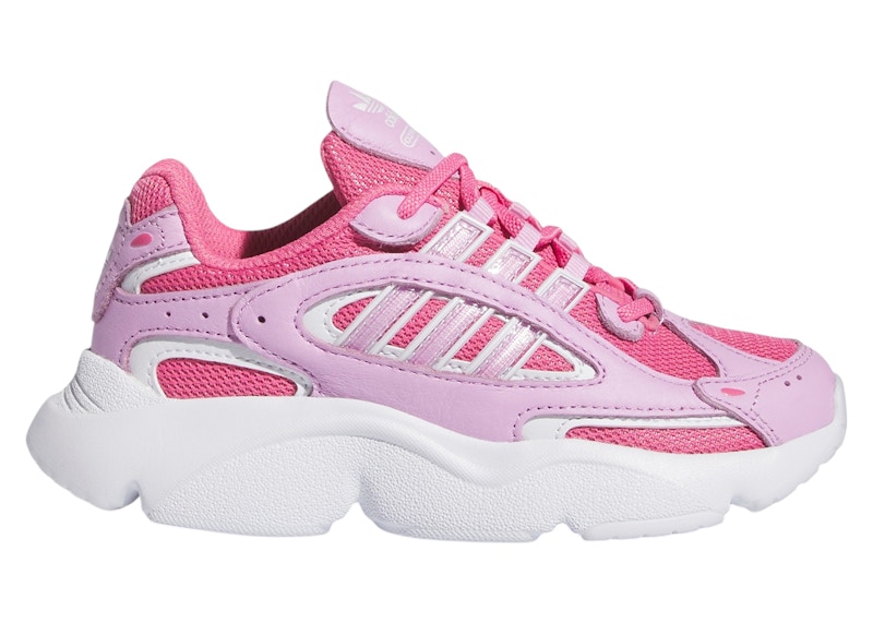 Pre-owned Adidas Originals Ozmillen Sneakers In Pink Fusion/bliss Lilac/semi Blue Burst