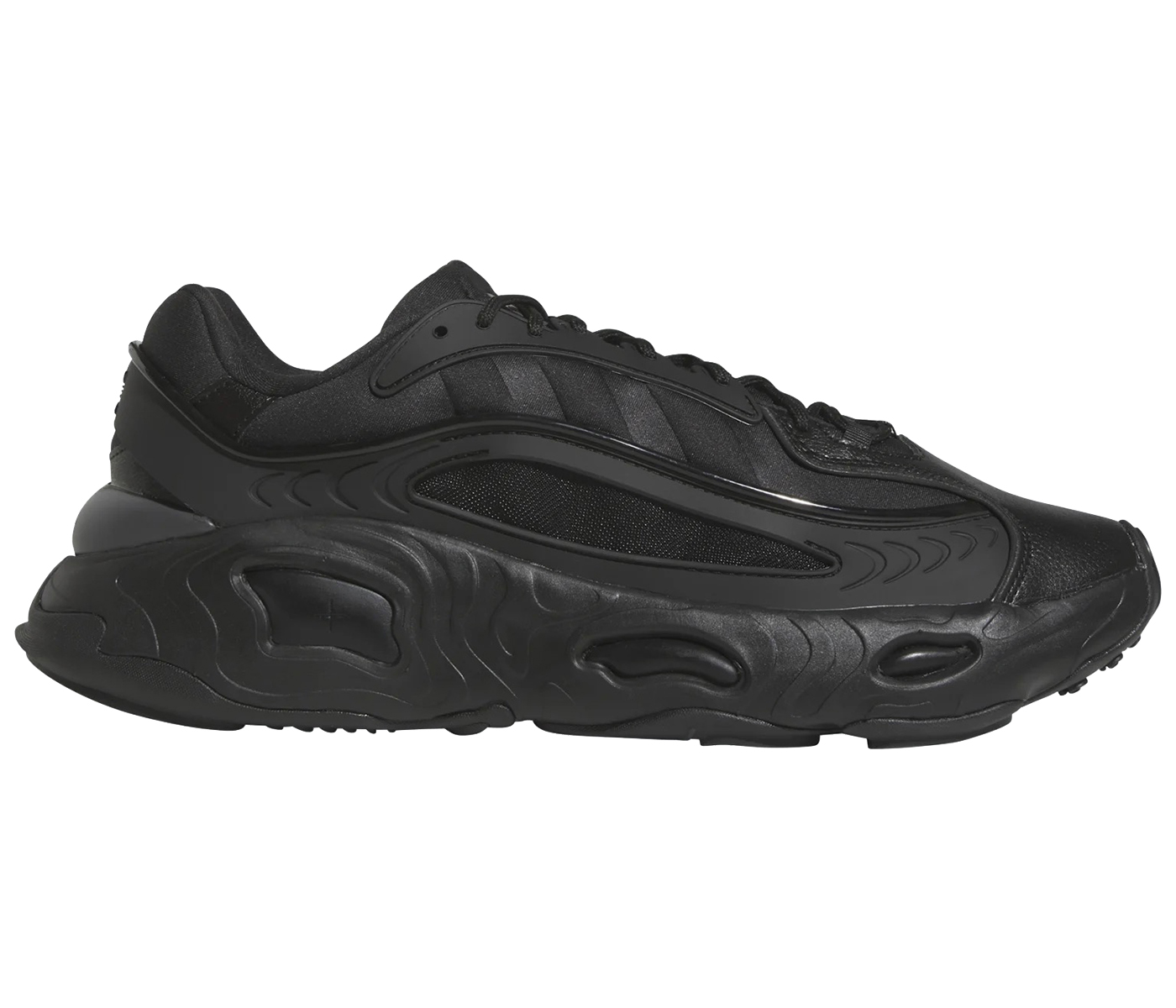 Trainers Raf Simons Adidas - Ozweego RS black and silver chunky sneakers -  EE7944