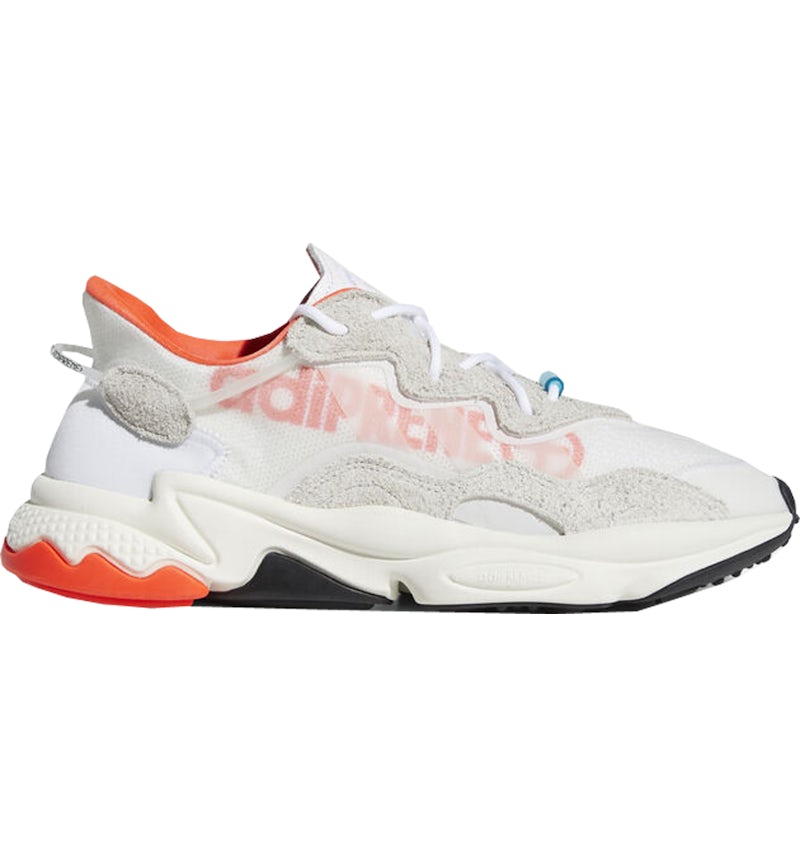 adidas Ozweego Big Logo White Solar Red Men s EH0252 GB