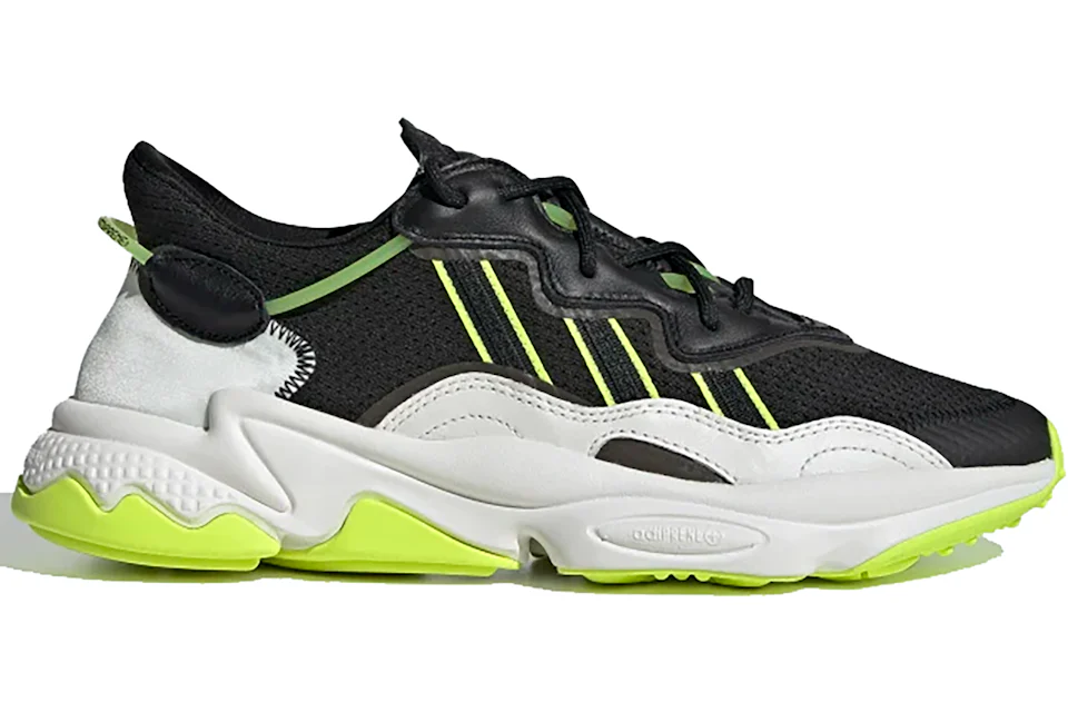 Adidas ozweego white solar green cheap