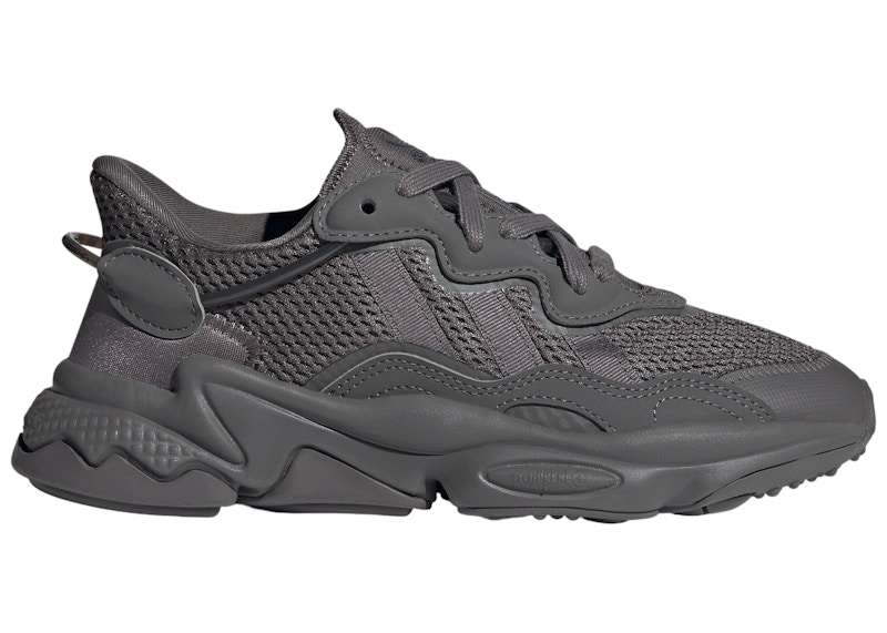 Pre-owned Adidas Originals Ozweego Sneakers In Charcoal