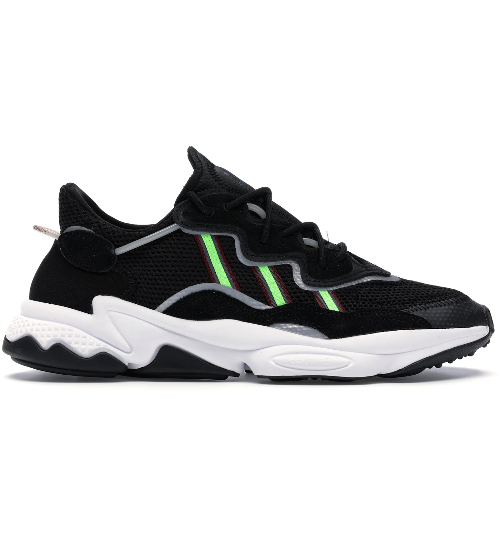 Adidas ozweego white solar green Clearance