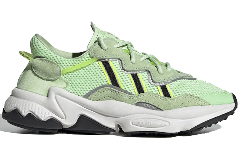 adidas Ozweego Glow Green Youth Kids EF9475 US