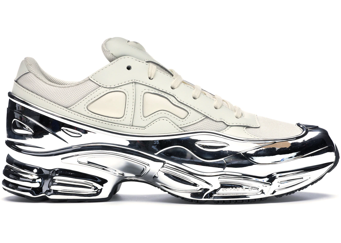 Metallic Raf Simons Ozweego Chrome Adidas Ozweego Raf Simons Cream
