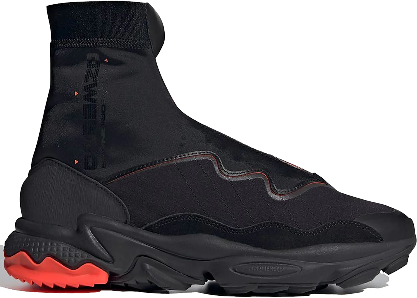 Ozweego 2025 red black