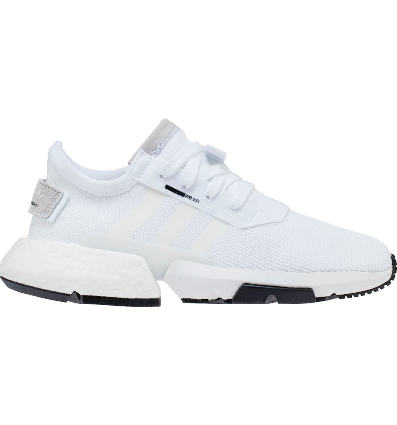 adidas POD S3.1 Cloud White Core Black Women s B37459 US