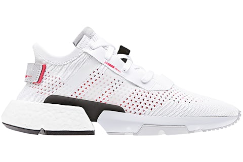adidas POD S3.1 Cloud White Shock Red Men s DB3537 US