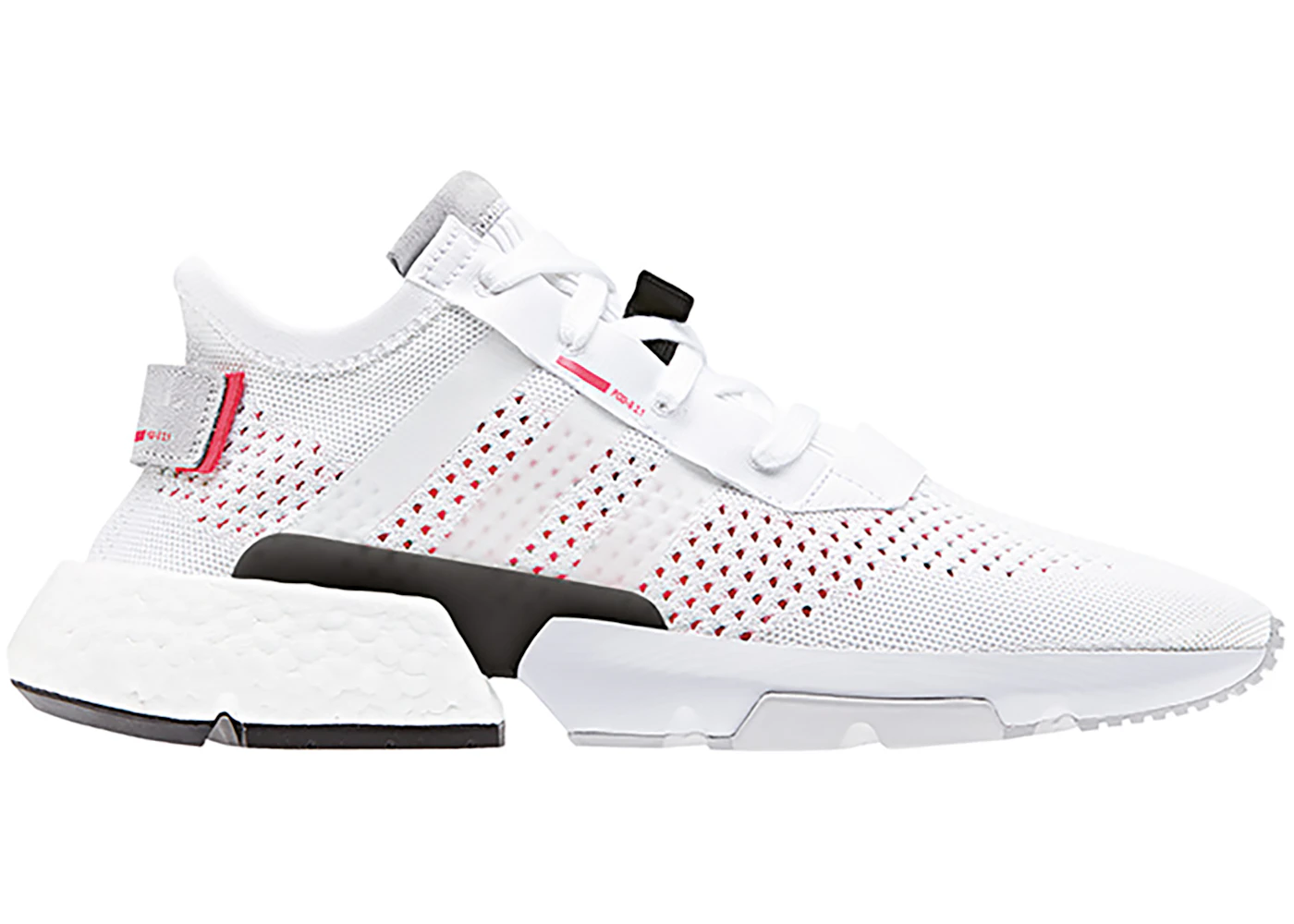 adidas POD S3.1 Cloud White Shock Red Men s DB3537 US
