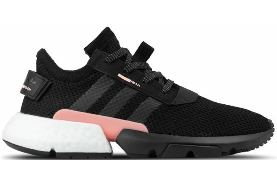 adidas POD S3.1 Core Black Clear Orange Men s B37447 US