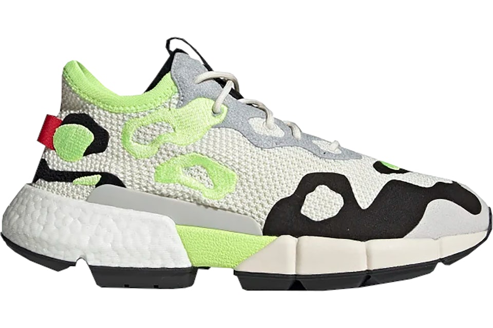 adidas POD S3 2 Off White Hi Res Yellow Men s EE6439 GB
