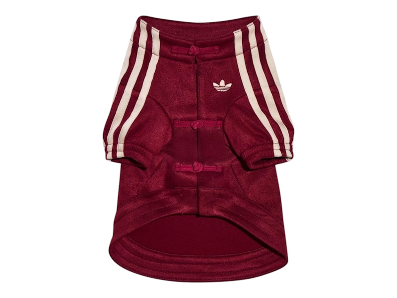 adidas Pet CTT Chinese Style Soft Track Top Collegiate Burgundy