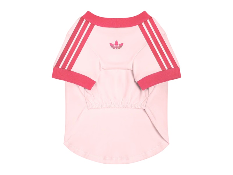 Pre-owned Adidas Originals Pet Cali Tee Shirt In Clear Powder Pink