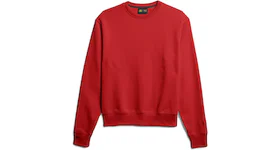 adidas Pharrell Williams Basics Crewneck Sweatshirt Active Red
