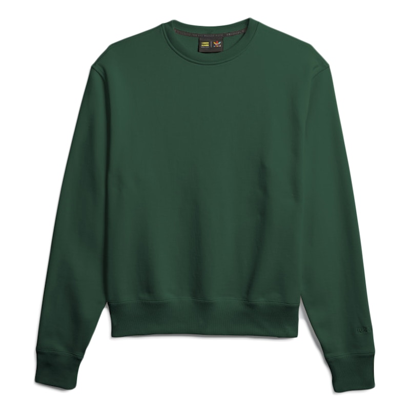 adidas green crew neck sweater