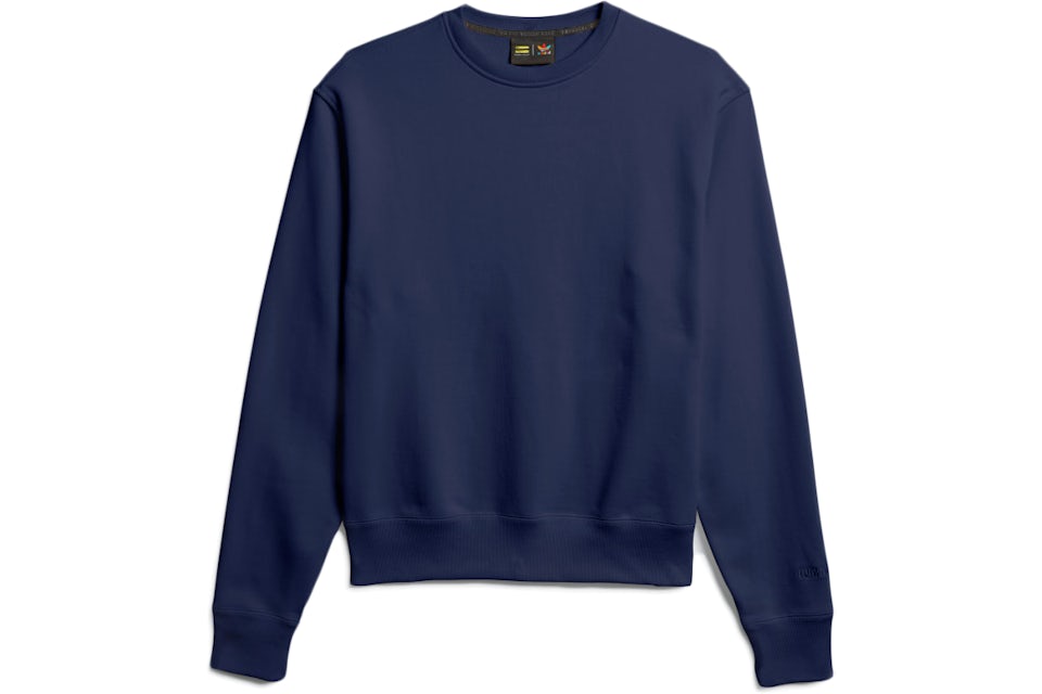 adidas Pharrell Williams Basics Crewneck Sweatshirt Night Sky