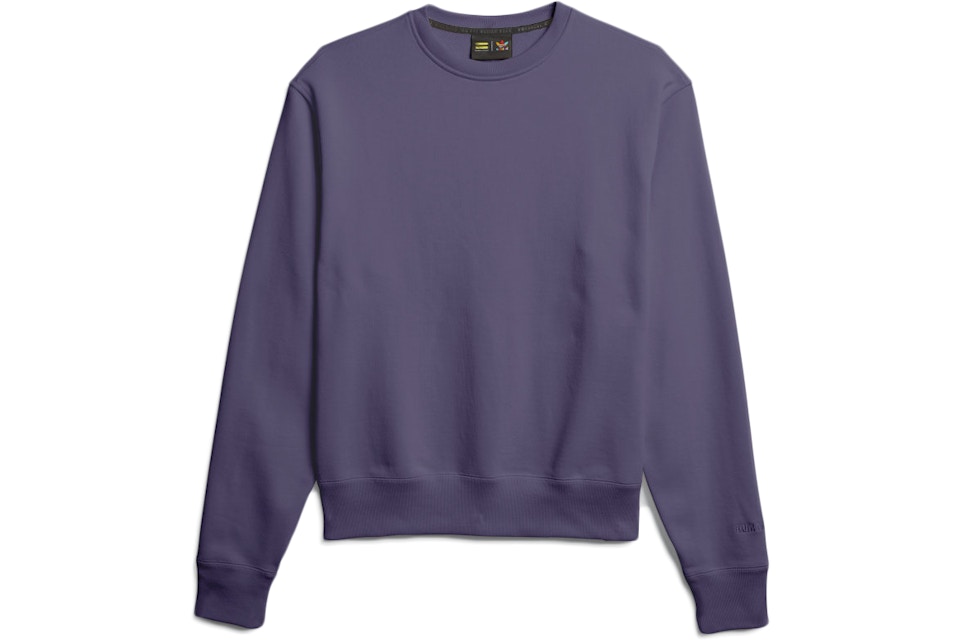 adidas Pharrell Williams Basics Crewneck Sweatshirt Tech Purple - FW20