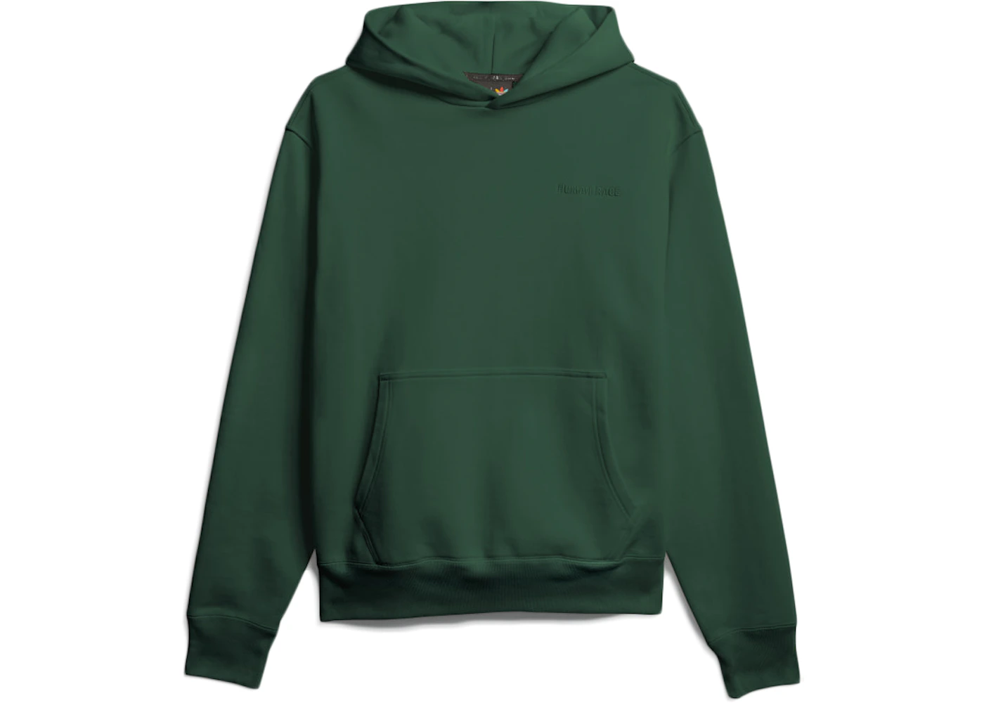 adidas Sudadera con capucha Pharrell Williams Basics Verde oscuro FW20 US