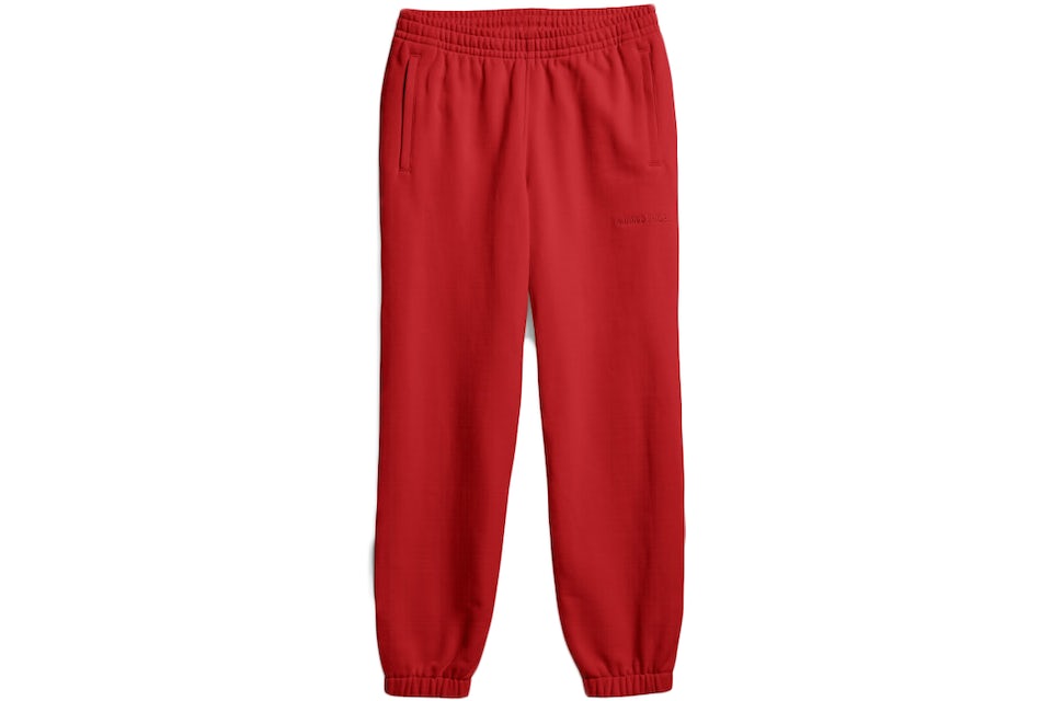 Adidas Pharrell Williams Basics Sweat Pants Active Red