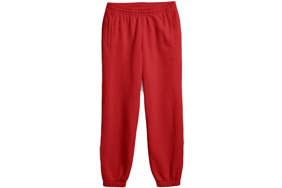 adidas Pharrell Williams Basics Sweat Pants Active Red