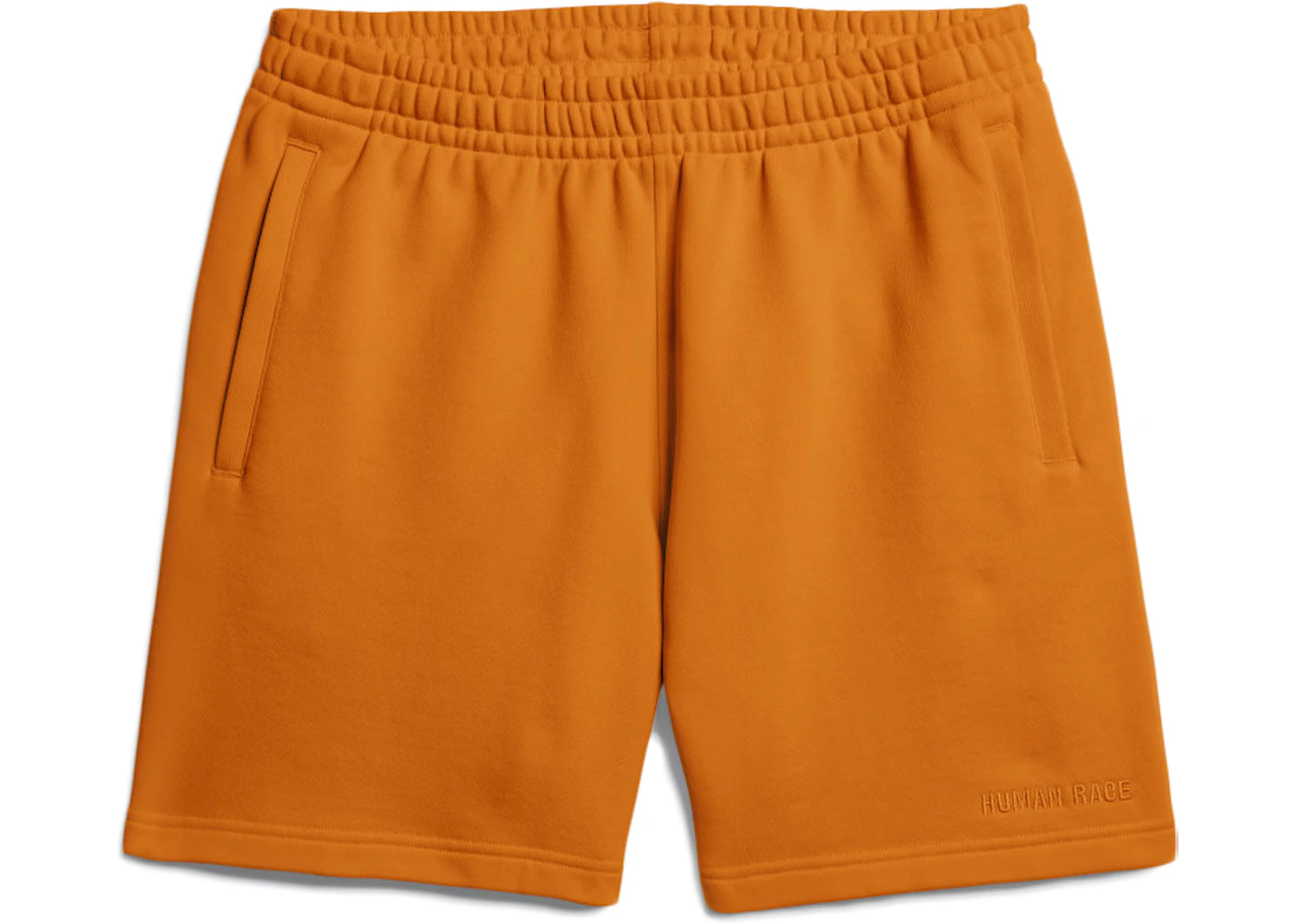 adidas Pharrell Williams Basics Sweat Shorts Bright Orange - FW20 - US