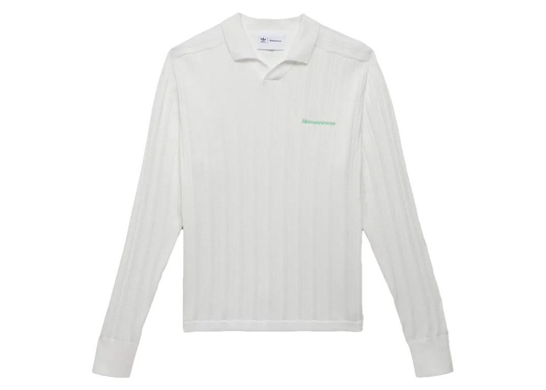 Pre-owned Adidas Originals Adidas Pharrell Williams Knit Long Sleeve Jersey (gender Neutral) Cloud White