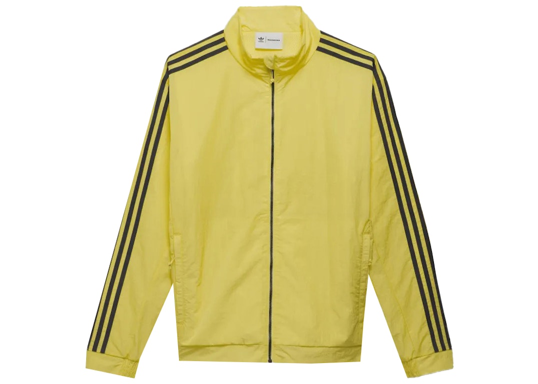 Pre-owned Adidas Originals Adidas Pharrell Williams Shell Jacket (gender Neutral) Light Yellow