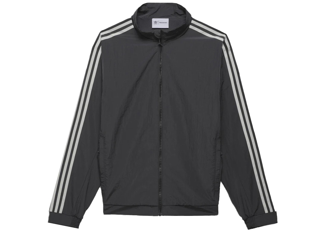 Pre-owned Adidas Originals Adidas Pharrell Williams Shell Jacket (gender Neutral) Night Grey