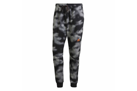 adidas Polar Fleece Nature Print Pants Black
