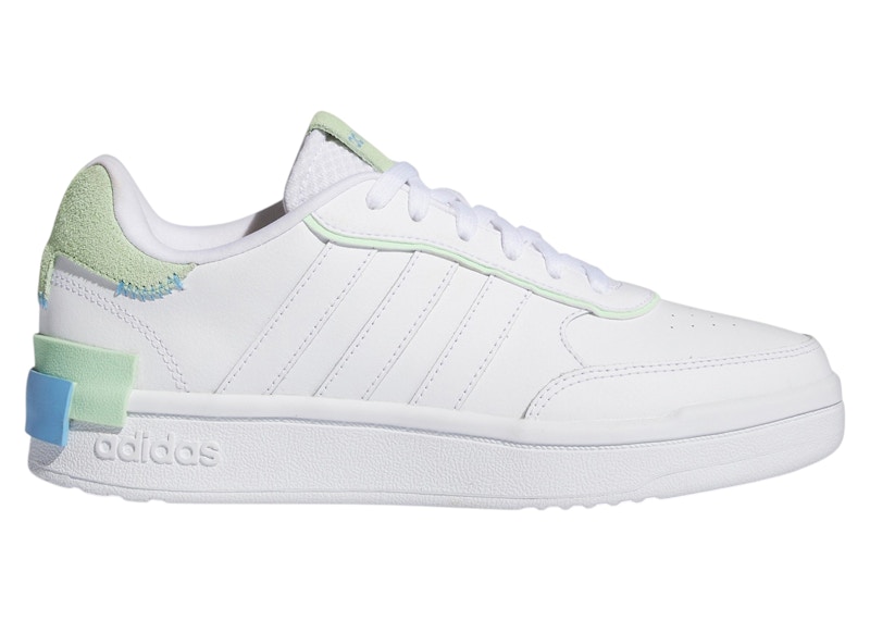 Pre-owned Adidas Originals Postmove Se (women's) Sneakers In Cloud White/semi Green Spark In Multi