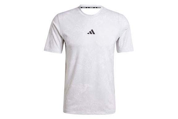 Camiseta adidas Power Workout Blanco/Negro