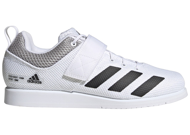 adidas Powerlift 5 Cloud White Core Black Grey Two Men's