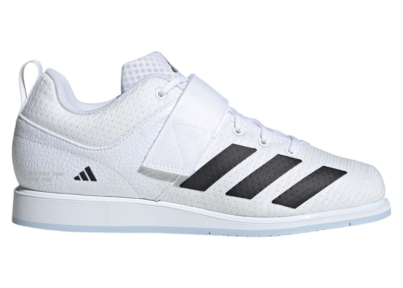 adidas Powerlift 5 White Black Crystal Sky Men's - JP6199 - US