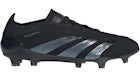 adidas Predator 24 Elite Low FG Core Carbono Negro