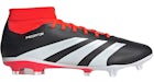 adidas Predator 24 League FG Core Black Cloud White Solar Red