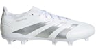 adidas Predator 24 League Low FG Cloud White Silver Metallic Grey